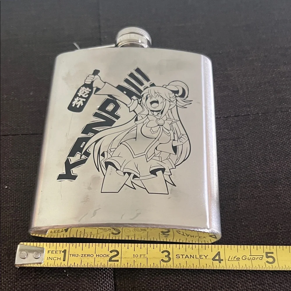 # 0728+ Anime Flask and Shot Glass Set
